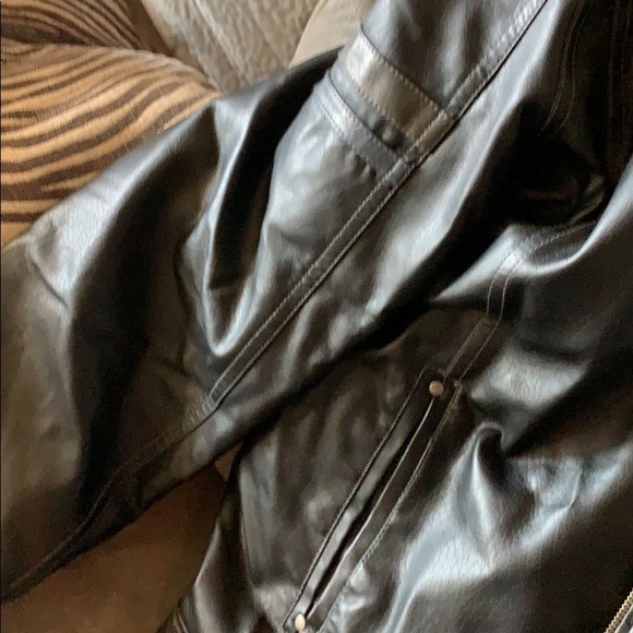 Men’s PVU Leather Jacket - Picture 3 of 6